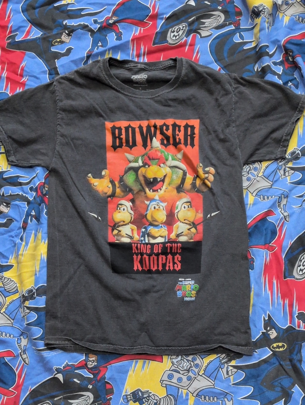 3/30 Bowser Super Mario Tee Small